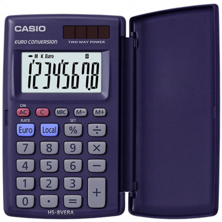 Casio HS-8VERA euro kalkulaator