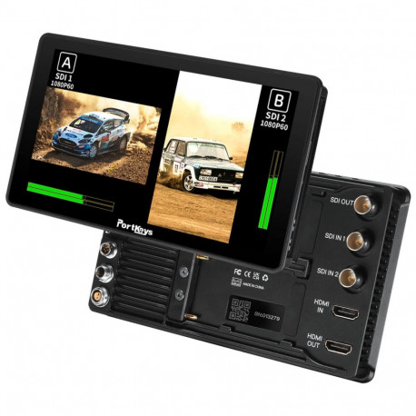 Portkeys BM7 II DS 7-tolline juhtmevaba kaamera juhtimise monitor