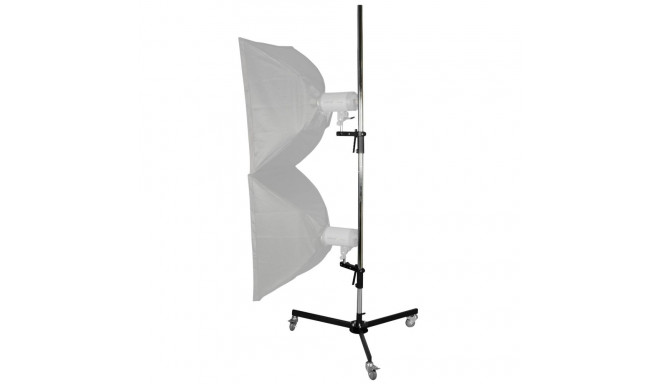 Walimex pro ratastega statiiv, 223cm kahe klambriga hoidjaga