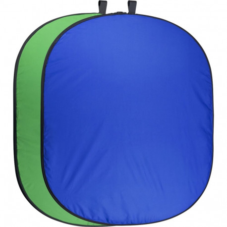 Walimex Pro Foldable Background 150x210cm green/blue