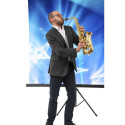 Hama Green Screen Background with Tripod 180x180cm 2in1