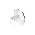 walimex pro Peegelvihmavari must/valge, 84 cm