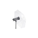 walimex 2in1 Peegelduv ja Läbipaistev Vihmavari valge 109cm