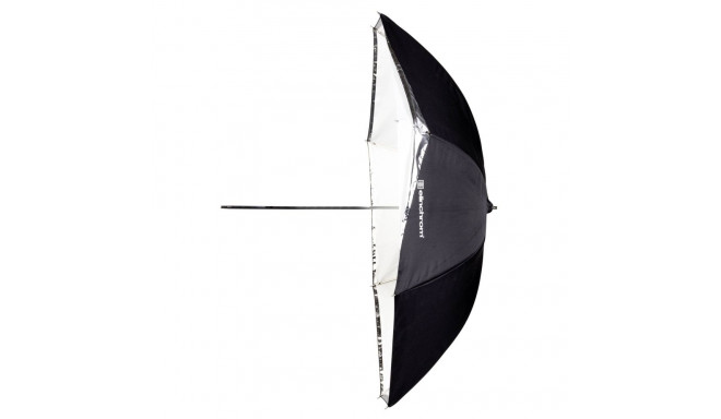 Elinchrom madal valge/poolläbipaistev vihmavari 85cm