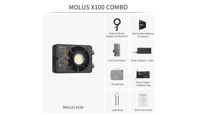 Zhiyun Molus X100 komplekt