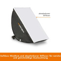 walimex pro LED 60W pehmekast 40x60cm kaksikvärvi komplekt 2