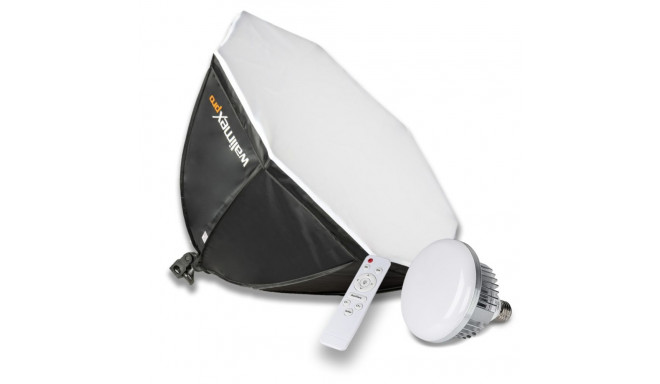 walimex pro LED 45W oktagon Ø65cm kahevärviline
