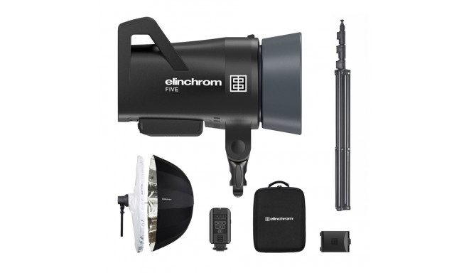 Elinchrom FIVE välitingimuste portree komplekt