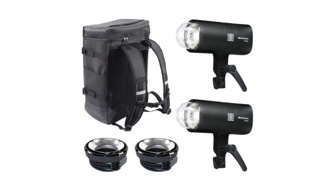 Elinchrom THREE kaamera väline välk DUAL komplekt