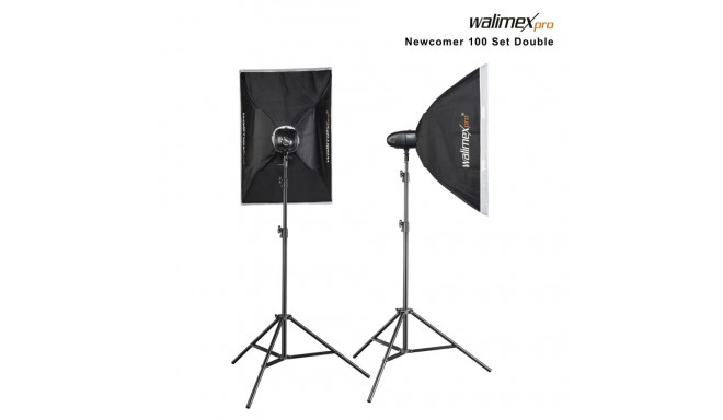 walimex pro Newcomer 100 II komplekt double
