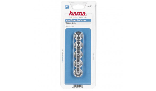 Hama statiivimuutmise kruvid 1/4 -> 3/8 5 tk 5121