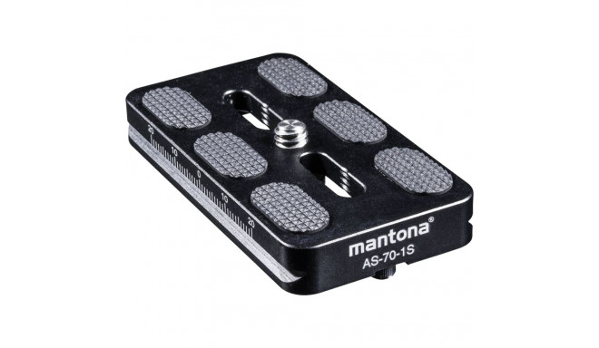 Mantona AS-70-1S kiirkinnitusplaat