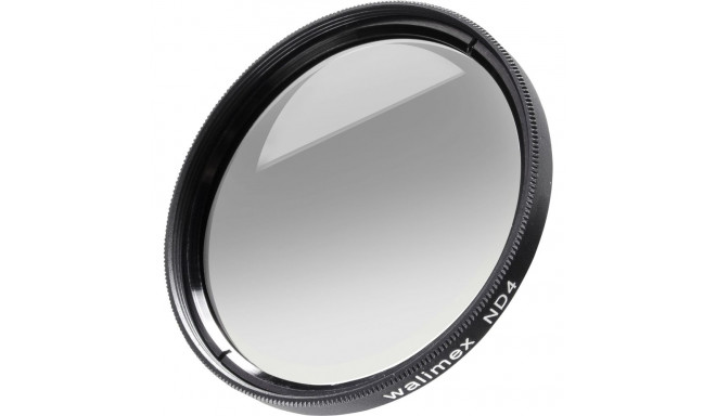 Walimex ND-Fader kaetud ND4 72mm