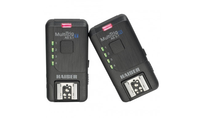 Kaiser MultiTrig AS 5.1 raadio päästikukomplekt kaamera ja välgu jaoks