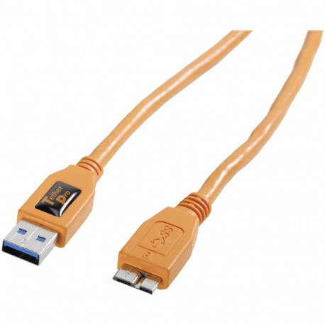 Tether Tools TetherPro USB 3.0 A/Micro B 4,6m oranž