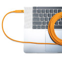 Tether Tools TetherPro USB-C to USB-C parempoolne nurk oranž