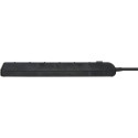 Brennenstuhl Socket Line 6 pesa 2 m koos lülitiga