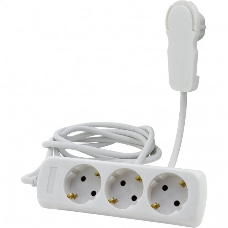 REV Multiple Socket Outlet 3-fold 2m white