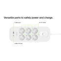 Belkin Surge Socket 6-fold, USB-A+C, 650J.SRB002VF2M