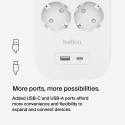 Belkin Surge Socket 6-fold, USB-A+C, 650J.SRB002VF2M