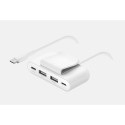 Belkin BOOST Charge 4-pesaga jagaja 2xUSB-C/2xUSB-A koos BUZ001bt2MWHB7