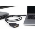 DIGITUS USB Type-C adapter-/konverterkaabel Type-C to DVI
