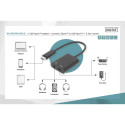 DIGITUS USB Type-C adapter Type-C USB-C-le + 3.5 mm pesa