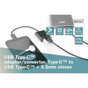 DIGITUS USB Type-C adapter Type-C USB-C-le + 3.5 mm pesa