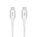 Belkin BOOST CHARGE 240W valge USB-C/USB-C kaabel, 2m CAB015bt2MWH