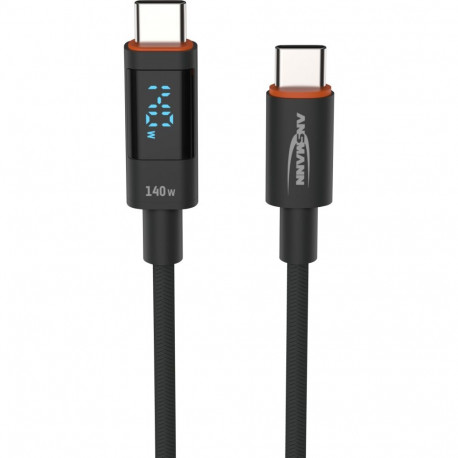 Ansmann USB-C/USB-C kaabel 120cm > 140 W võimsus 1700-0176