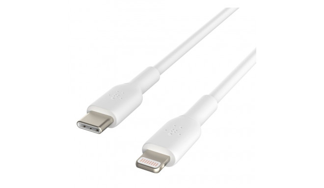 Belkin BOOST Charge Lightning to USB-C 2m valge CAA003bt2MWH
