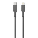 GP CL1P Laadimis- ja Sünkroonimiskaabel 1m USB-C / Lightning 20W PD must