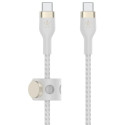 Belkin Flex USB-C/USB-C kuni 60W 2m, valge CAB011bt2MWH