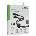 Belkin Flex USB-C/USB-C till 60W 1m, black CAB011bt1MBK