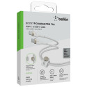 Belkin Flex USB-C/USB-C kuni 60W 2m, valge CAB011bt2MWH
