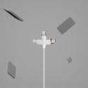 Belkin Flex Lightning/USB-C 15W 3m MFi-sertifikaadiga valge CAA011bt3MWH