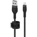 Belkin Flex Lightning/USB-A kaabel 2m MFi sertifikaadiga, must CAA010bt2MBK