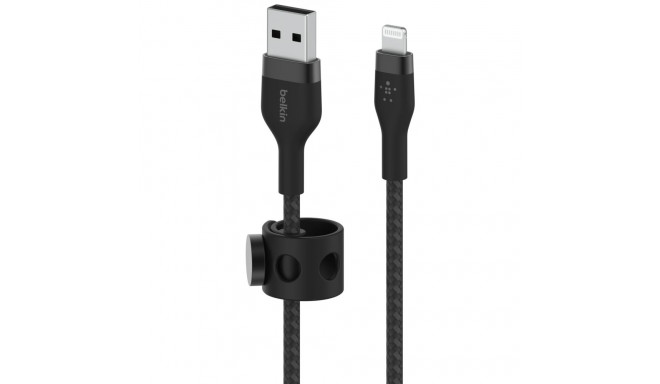 Belkin Flex Lightning/USB-A 2m mfi cert., black CAA010bt2MBK