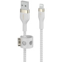 Belkin Flex Lightning/USB-A 1m mfi sert., valge CAA010bt1MWH