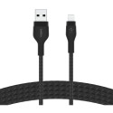 Belkin Flex Lightning/USB-A Kaabel 1m MFi sertifitseeritud, must CAA010bt1MBK