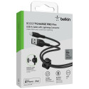 Belkin Flex Lightning/USB-A 3m mfi cert., black CAA010bt3MBK