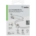 Belkin Flex Lightning/USB-A 1m mfi cert., white CAA010bt1MWH