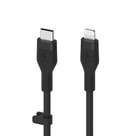 Belkin Flex Lightning/USB-C 15W 3m, mfi, 15W, black CAA009bt3MBK