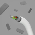Belkin Flex Lightning/USB-A 3m mfi sertifitseeritud, valge CAA008bt3MWH