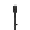 Belkin Flex Lightning/USB-C 15W 3m, MFI, 15W, Must CAA009bt3MBK