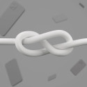 Belkin Flex Lightning/USB-C 15W 3m, MFi, 15W, Valge CAA009bt3MWH