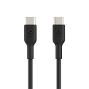 Belkin USB-C/USB-C kaabel 1m PVC, must CAB003bt1MBK