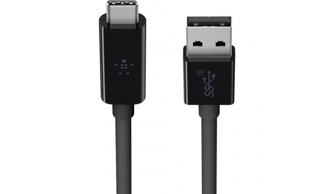 Belkin USB 3.1 SuperSpeed kaabel USB-C–USB-A 1 m must
