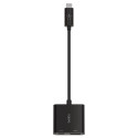 Belkin USB-C ja HDMI-adapter 60W PD, must AVC002btBK