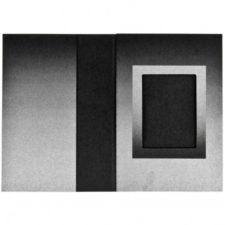 1x100 Daiber kaaned passifoto must/hõbe 31x42 mm